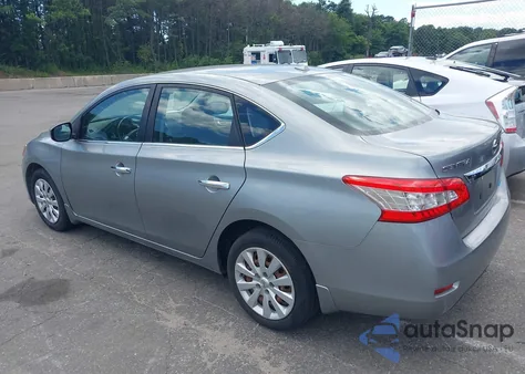 2014 Nissan Sentra Sv из США, поврежденный, VIN 3N1AB7AP8EY282942